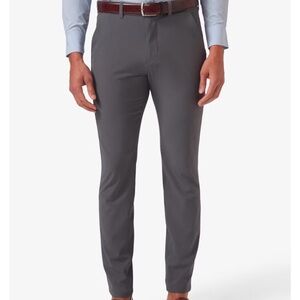 Mizzen + Main Mens Helmsman Chino slim Pant Gray 30x30